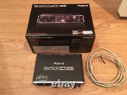 Roland quad capture USB Audio Interface