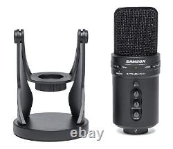 Samson G-Track Pro, USB Studio Microphone with Audio Interface, UK Seller