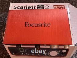 Scarlett 2i2 USB Recording Interface