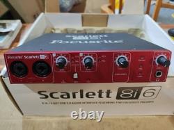 Scarlett Focusrite 8i6 USB Audio Interface
