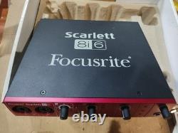 Scarlett Focusrite 8i6 USB Audio Interface