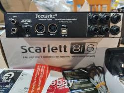 Scarlett Focusrite 8i6 USB Audio Interface