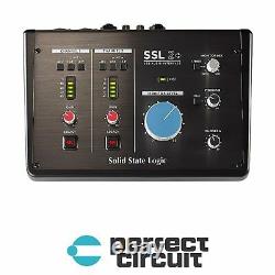 Solid State Logic 2+ USB Audio Interface PRO AUDIO NEW PERFECT CIRCUIT