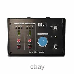 Solid State Logic SSL 2 2-In/2-Out USB-C Audio Interface