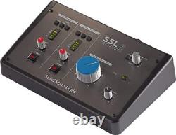 Solid State Logic SSL 2 USB Audio Interface 24 bit/192 kHz, 2-in 2-out, with