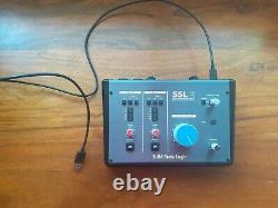Solid State Logic (SSL) 2 USB audio interface 2 channels, excellent condition