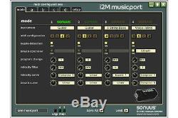 Sonuus i2M Musicport MIDI Converter and Hi-Z Guitar USB Audio Interface
