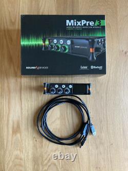 Sound Devices MixPre-3 audio recorder, mixer & USB interface