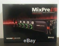 Sound Devices MixPre-6 (Mk 1) Portable Audio Recorder & USB Interface