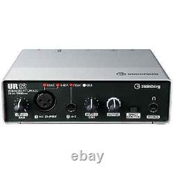 Steinberg UR12B 2 x 2 Audio Interface Black/Silver