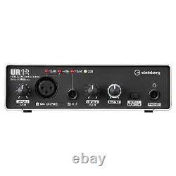 Steinberg UR12B 2 x 2 Audio Interface Black/Silver