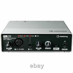 Steinberg UR12 Studio Recording USB Audio Interface Mac PC + Cubase AI UR-12