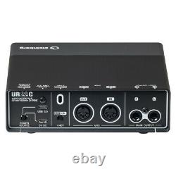Steinberg UR22C 2x2 USB 3.0 Audio Interface with Cubase AI and Cubasis LE