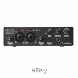 Steinberg UR22 MK2 Studio Recording USB Audio Interface Mac PC + Cubase AI UR-22