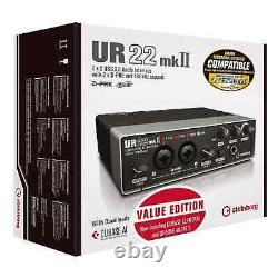 Steinberg UR22 MKII Interface + Groove Agent + Cubase Elements Bundle