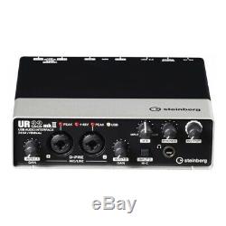 Steinberg UR22 MKII (MK2) 2.0 USB Audio-Interface-Soundkarte UR-22 NEU