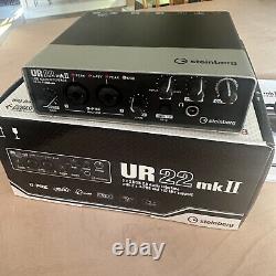 Steinberg UR22mkII Value Edition Two-Channel Audio Interface, Cubase Elements