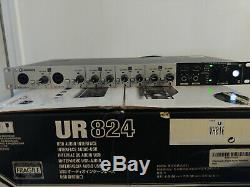 Steinberg UR824 UR 824 USB audio MIDI interface 8x D-PRE's 44.1-192khz pristine