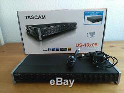 TASCAM US-16x08 AUDIO INTERFACE USB 2.0 SOUNDKARTE 16 INPUTS 8 OUTPUTS