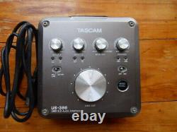 TASCAM US-366 Audio interface 24 Bit 192kHz USB 2.0 Windows Mac Used