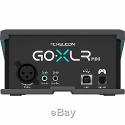 TC-Helicon GoXLR Mini Online Broadcast Mixer with USB Audio Interface New