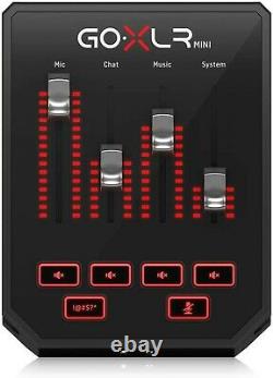 TC-Helicon Go XLR Mini Digital Bradcast Mixer Audio Interface Broadcaster USB JP