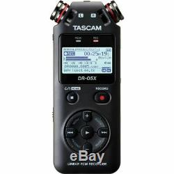 Tascam DR-05X Stereo Handheld Digital Audio Recorder & USB Audio Interface