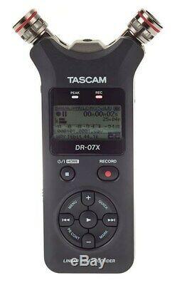 Tascam DR-07X Compact Stereo Recorder and USB Audio Interface