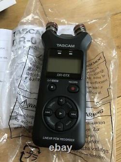 Tascam DR-07X Compact Stereo Recorder and USB Audio Interface
