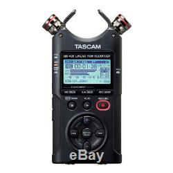 Tascam DR-40X Four-Track USB Audio Interface with 64GB Card and Accessory Bundle