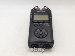 Tascam DR-40X portable 4 four-track digital sound recorder USB audio interface