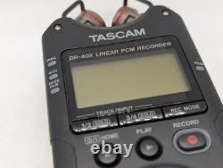 Tascam DR-40X portable 4 four-track digital sound recorder USB audio interface