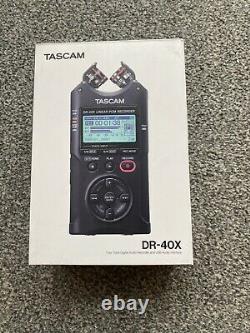 Tascam DR-40x Four Track Digital Audio Recorder & USB Audio Interface
