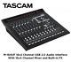 Tascam M-164uf 16 Channel Usb 24bit 96khz Audio Interface & Mixer 16x04 16x02