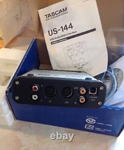 Tascam US-144 USB 2.0 Audio Midi Interface 4x USB 2.0 in/out 2x USB 1.1 in/Out