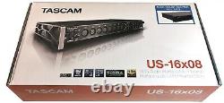 Tascam US-16x08 Audio MIDI Interface 16 Inputs 8 Outputs Like NEW Original Packaging