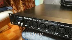 Tascam US-1800 USB Audio Interface Used Tested Working Good Vintage Japan F/S