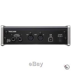 Tascam US-2X2 USB 2-in 2-Out Audio/MIDI Recording Ableton Live Lite Interface