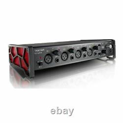 Tascam US-4x4HR High-Resolution 4-In/4-Out USB-C Audio & MIDI Interface (black)