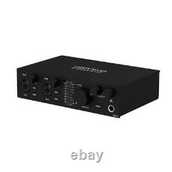 Topping Pro E2x2 2 In / 2 Out, Dual Low Noise Preamps, Powerful 580mW Headphon