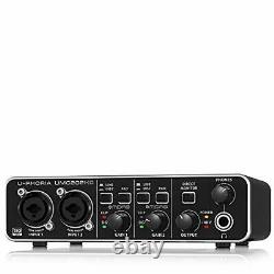 UMC202HD Audiophile 2x2, 24-Bit/192 kHz USB Audio Interface with Midas