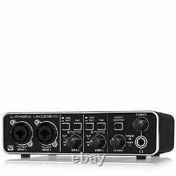 UMC202HD Audiophile 2x2, 24-Bit/192 kHz USB Audio Interface with Midas