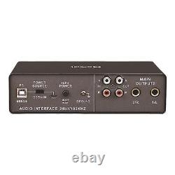 USB Audio Interface 48V Power for Recording Computer