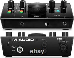 USB Audio Interface incl Headphones and Microphone Set M-Audio AIR192X4S PRO