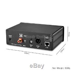 USB Digital Interface Audio Converter SPDIF Optical AES I2S PCM384K DSD512