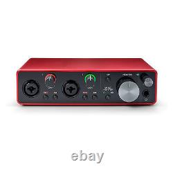 USB audio interface for recording, songwriting, streaming and podcasting