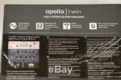 Universal Audio Apollo Twin Duo Core Analog Recording Interface USB 3 Windows