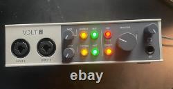 Universal Audio VOLT2 USB Audio Interface for voice recording and Podcasting
