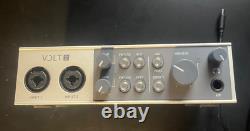 Universal Audio VOLT2 USB Audio Interface for voice recording and Podcasting