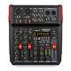 Vonyx Vm-kg06 Music Mixer 6-channel, Usb Audio Interface, Bluetooth & Effects